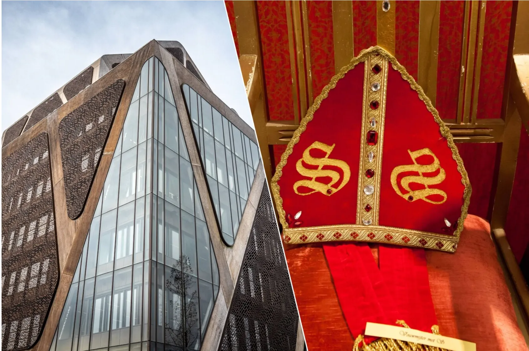 Een mijter van Sinterklaas